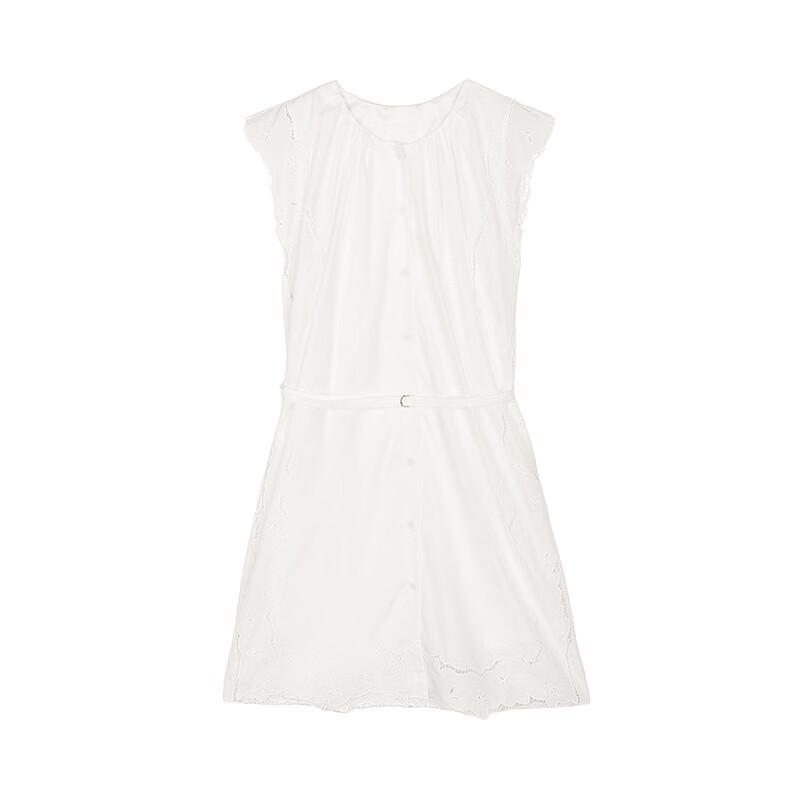 Less 2026 Summer Straight-Neck Sleeveless Dress