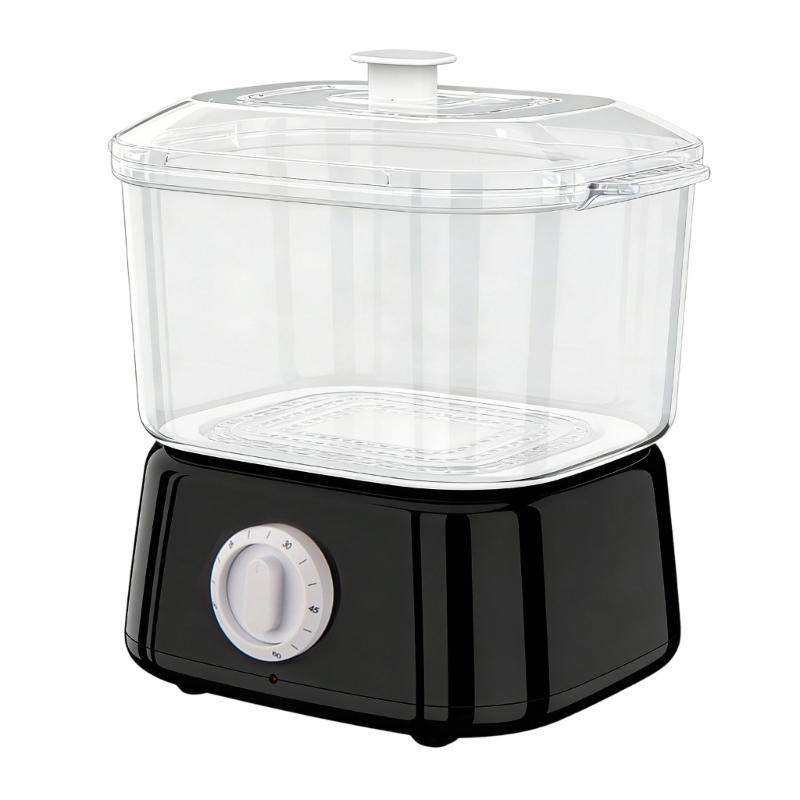 Professional Face Steam Humidifier Creates Warm Moist Environment for Pore Opening and Skin Treatments Enhancement чёрный