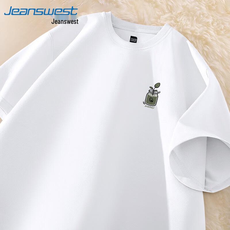 Jeanswest Men's Casual Cotton Short Sleeve T-Shirt