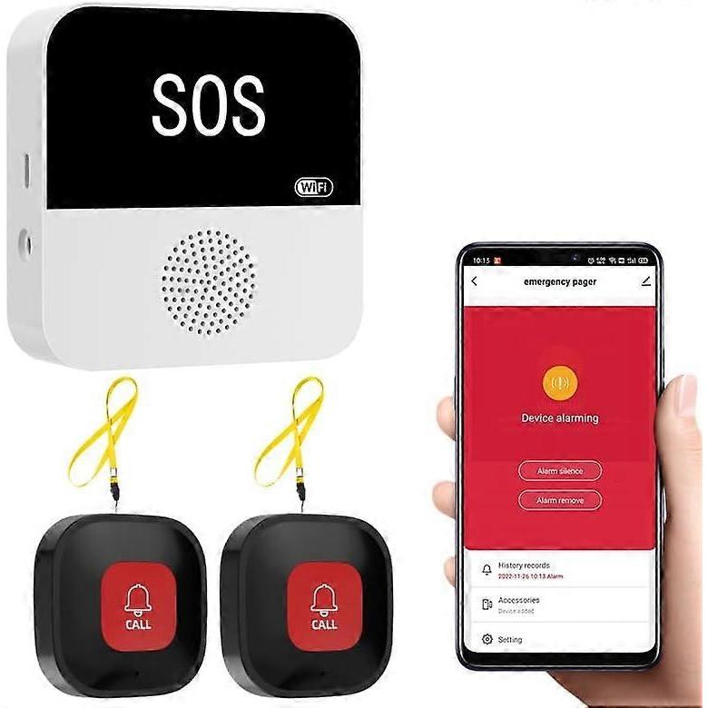 WiFi Wireless Caregiver Pager Call Button