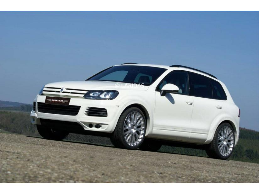 Volkswagen Touareg Wide Body Kit: Fender Flares, Front & Rear Lip, Wheel Arches Accessories