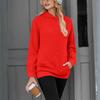 Women's Solid-color Fashionable Long-sleeved Top