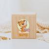 Personalized Money Box Initial with Name Wooden Money Boxes Child Coin Bank Birthday Holiday Gifts for Kids Coin Collection Case