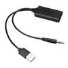 Universeller Bluetooth-kompatibler Radio-Kabeladapter Universeller Auto-Aux-Musikplayer Audioempfänger USB 3,5MM