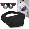 Unisex Waist Fanny Bag Men Breast Package Waterproof Outdoor Sports Bag Pouch Waist Bag Fanny Pouch Crossbody Banana Bag