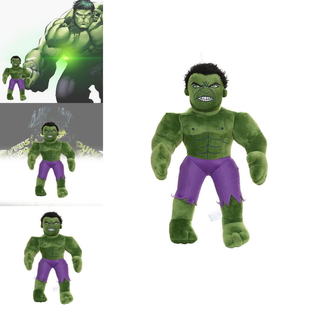 Avengers Green Hulk Plush Toy Soft Stuffed Doll For Superhero Collectors And Fans
