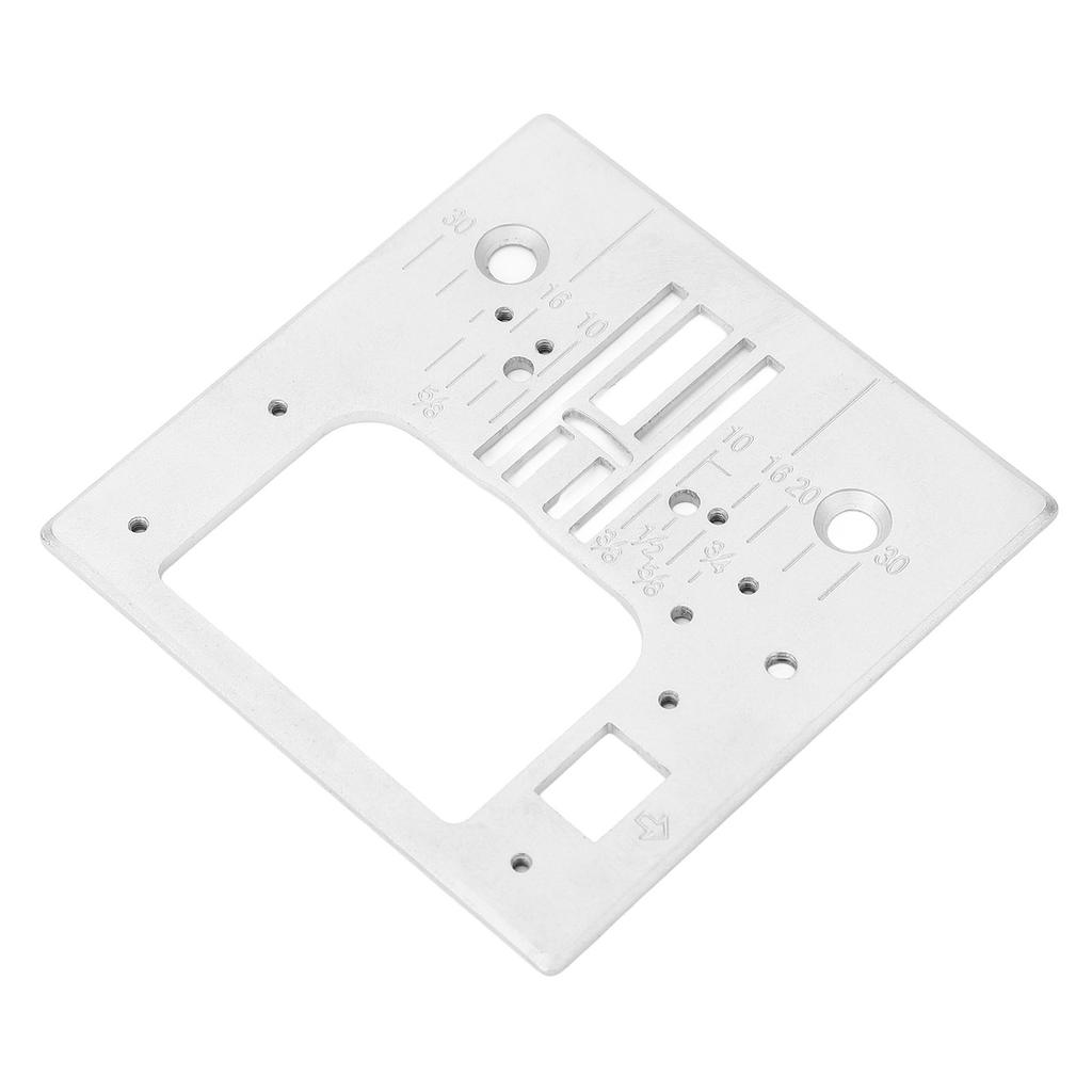 Nadelplatte für Nähmaschine 7,5x7,6cm Stahl Nadelplattenersatz für Juki HZL K10 K85 K65