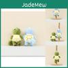 Adorable Plush Turtle Keychain Soft Stuffed Animal Decoration For Bags And Dolls
