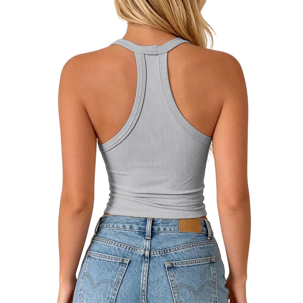 Women's V-Neck Camisole with Built-in Bra Pads for Layering or Standalone Wear