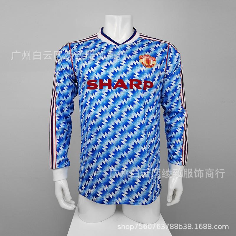 Manchester United Retro Domácí Dres 2007-08 Cristiano Ronaldo 7 Dlouhý Rukáv Stoleté Vydání Fotbalový Dres