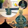 Yoga Meditation Turtle Art Decor Mini Meditation Desktop Ornament Buddha Statue Zen Turtle Garden Sculpture Decorative Piece