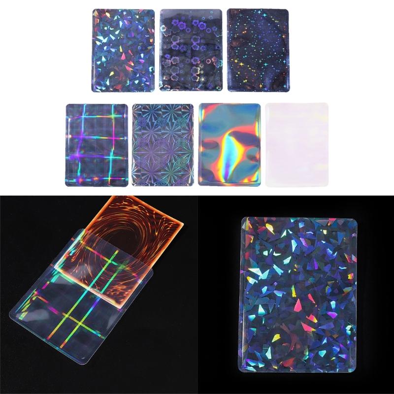 100Pcs Protective Sleeve Card Protectors Top Loader Card Collection Holders Tarot Card Sleeve Cover Trading Card Sleeves
