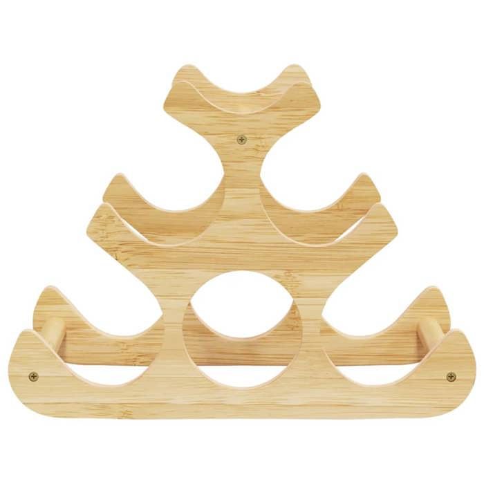 VidaXL Casier à vin pour 6 bouteilles 35x18x25,5 cm bambou 373371