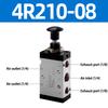 5/2 Way Pneumatic Air Hand Lever Operated Valve Manual Control 2 Position 3 5Port Push-Pull  4H210-08 4H310-10 4H410-15