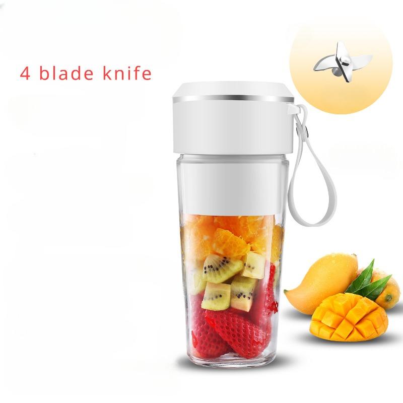 Tragbarer Entsafter, multifunktionale Saftmaschine, tragbarer Entsafterbecher für Zuhause, Obst- und Gemüsemaschine, elektrisches Rühren