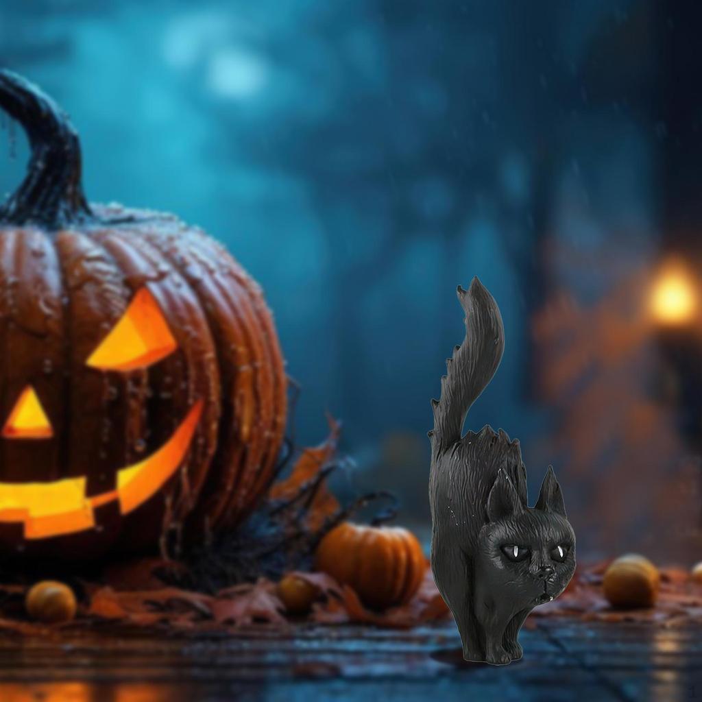 Halloween Resin Decoration Figurine, Versatile Waterproof Miniature Ornaments for