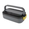 304 Stainless Steel Bento Box Adult Lunch Box Single Layer Microwave Safe Portable Split Bento Box for Students Office