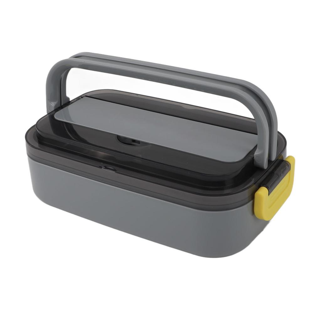 304 Stainless Steel Bento Box Adult Lunch Box Single Layer Microwave Safe Portable Split Bento Box for Students Office