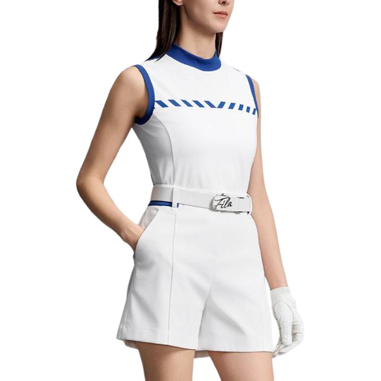 FILA Fitted Sleeveless Golf Top Women tops A11W625151F-WT