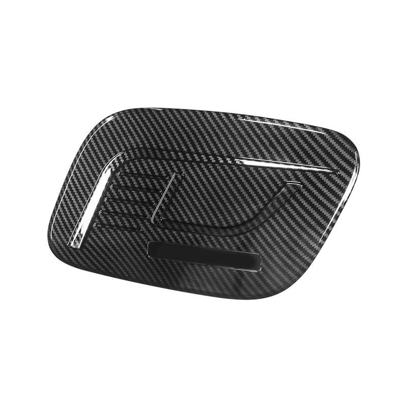 Exterior Accessories For Kia SELTOS 2021-2025 Car Tuning Carbon Fiber Car Fuel Tank Cap Decoration Cover Trim LHD/RHD