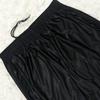 [USED] Oversized! Adidas Coated Wide Leg Track Pants in Black, Size 2XL