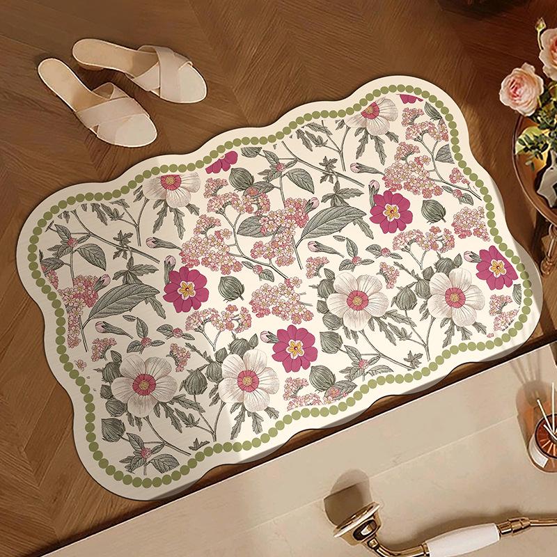 American Style Diatomaceous Earth Non-Slip Quick-Drying Bathroom Entrance Mat