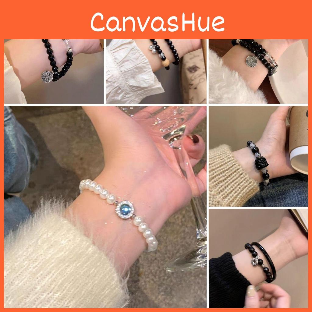 Multilayer New Arrival Bracelet For Women Alloy Glass National Jewelry Wind