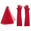 Beetle Bride Lydia Deetz Cosplay Costume Lydia Red Wedding Dress Evening Gown For Halloween Gothic Outfits