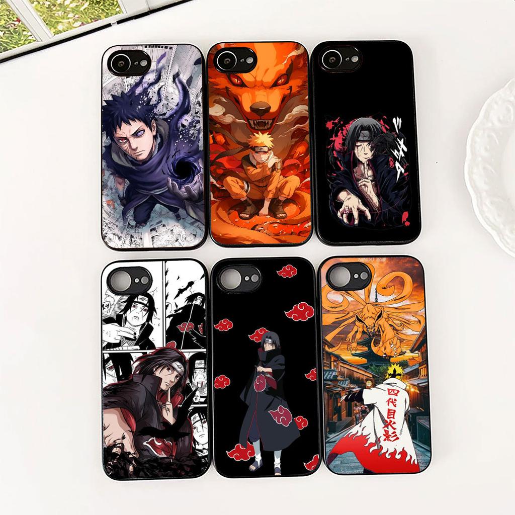 For Apple iPhone 12 13 Pro Max Mini ProMax X XR Air 13Pro XS Phone Cover Soft Case Obito Uchiha Tobi Itachi Narutos Akatsuki
