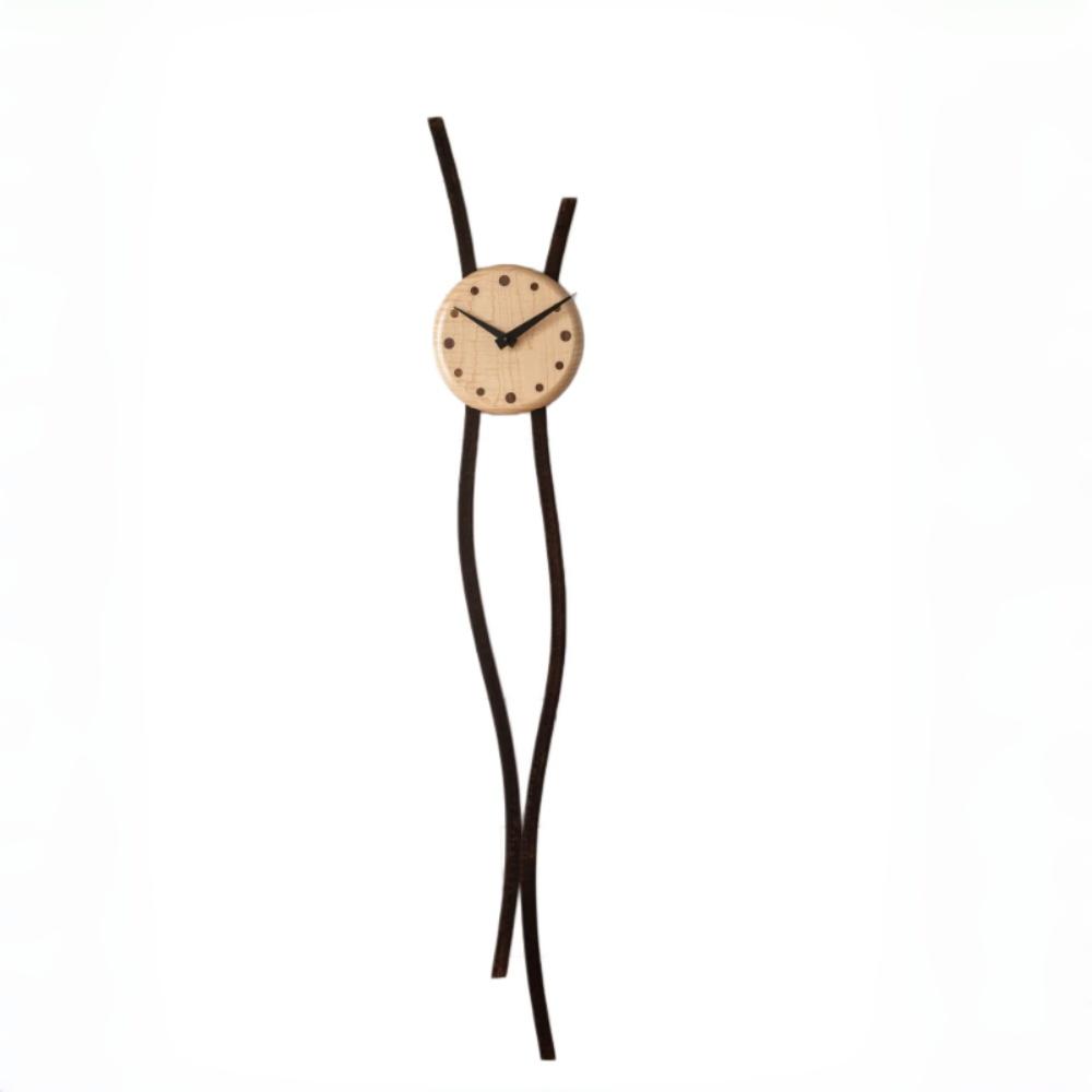 Wall Clock Brief Quartz Clocks Swingable Pendulum Times Creative Silent Loudspeaker Mute Watches Hours
