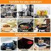 24cm/28cm Stove Heat Diffuser Aluminium Zinc Zinc Alloy Thawing Tray Induction Adapter Board  Electric Cooker
