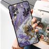Flower Marble Phone Case for Samsung Galaxy A55 A54 A53 A52 A51 A13 A12 A35 A34 A33 A32 A71 A23 A21s Matte