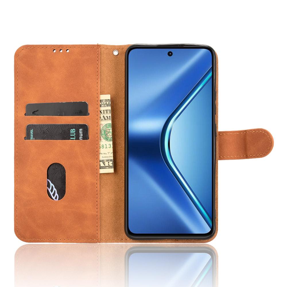 

Leather Case For Oppo K13 5G/K13x/K12s (China) Skin Feel Anti Drop Wallet Flip Phone Cover Rose
