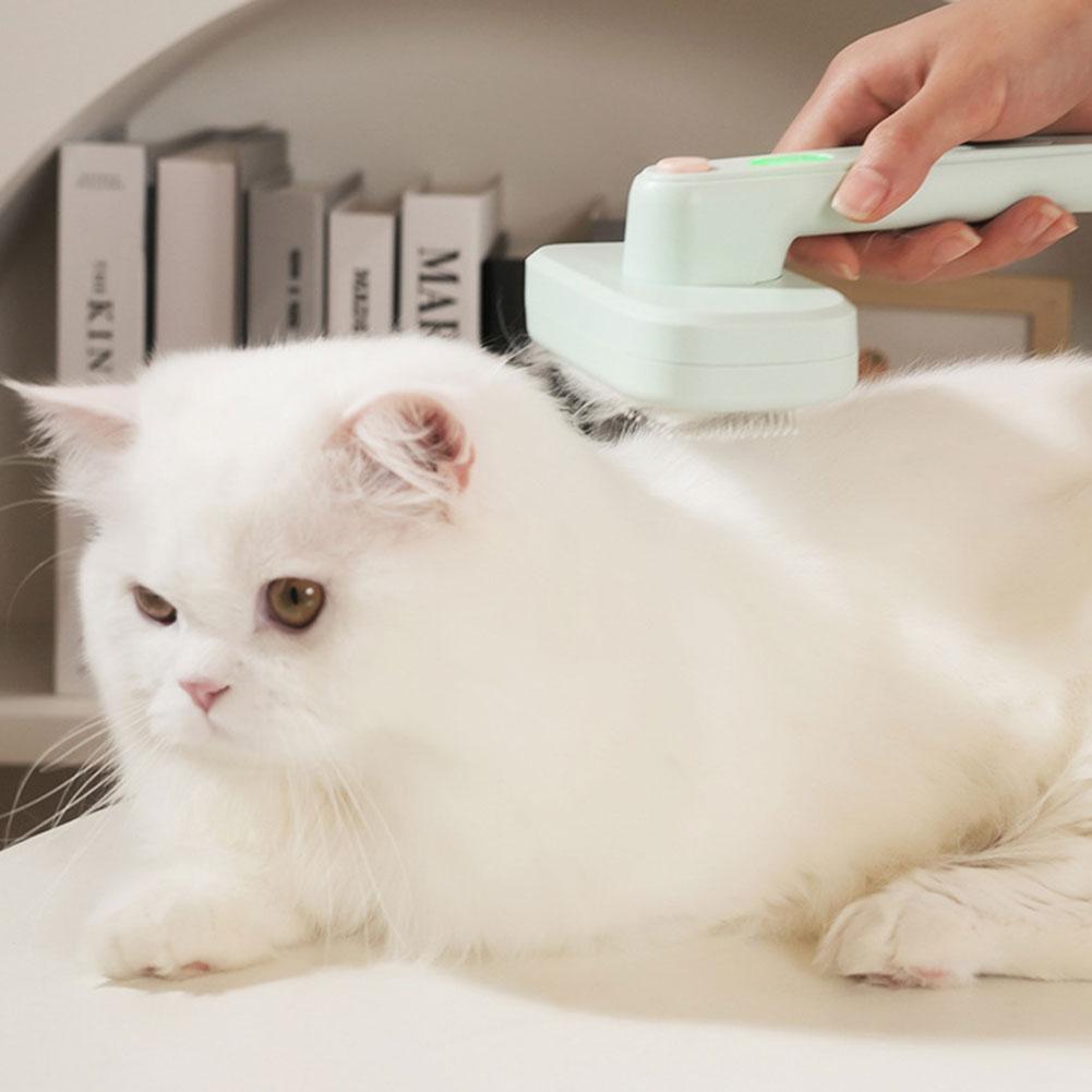 One-Key Hair Removal Rake Comb For Dog Shedding Ergonomic Design For Comfortable Effortless Grooming For Pets