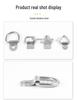 304 Stainless Steel Triangle, D-Ring, and Square Ring Buckle Hook for Truck Trailer Straps