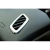 Dashboard Side Vent Overlay Cover 2PCS Fit For Benz GLA CLA 2013- ABS Silver