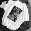 Unisexs Tshirt Monla Lisa Printed Tshirt With Short Sleeve Harajuku Summer Tshirt Female Tops Unisex Clothes