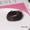 Korean Wax Cord for DIY Jewelry: 2.0MM Snake Pattern Leather Rope for Bracelet & Necklace Weaving