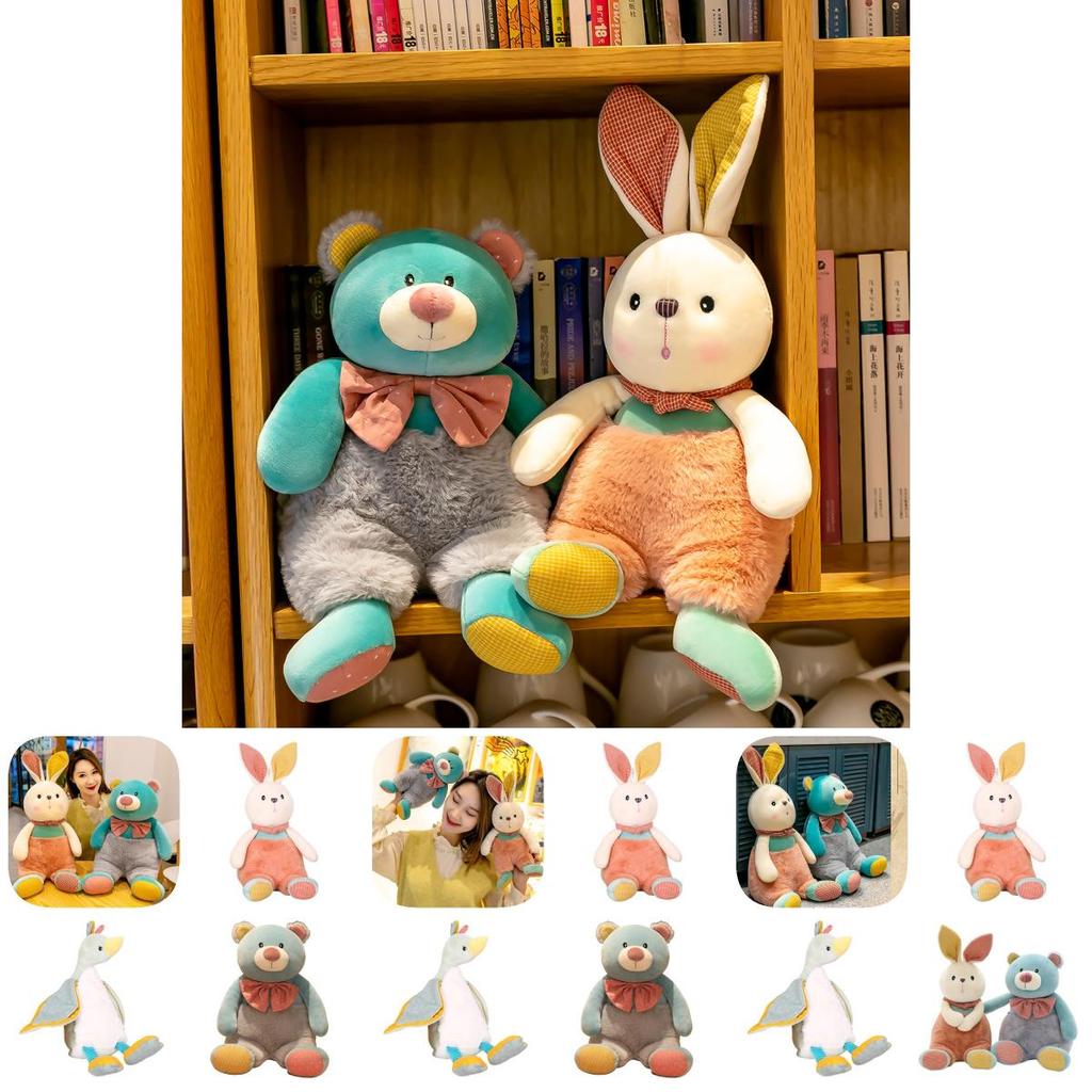 Adorable Animal Plush Toys In Rabbit Goose And Bear Styles