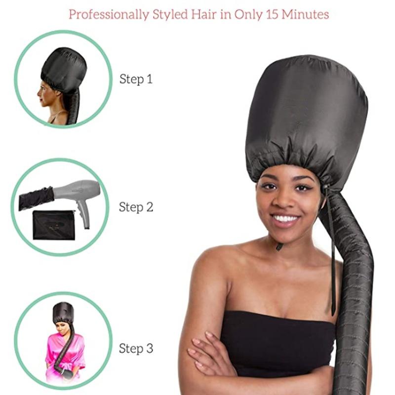 Soft Hair Drying Cap Bonnet Hood Hat 
