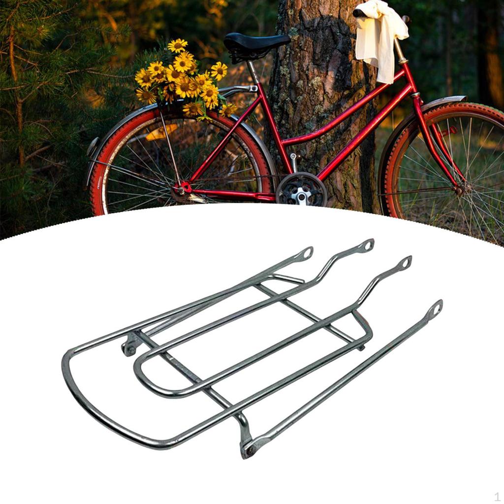 Luggage Rack, Thickened Rear Carrier Made of Solid Frame Steel for The Back , Rack