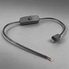 USB C To 2Pin Bare Wire Power Cable with On Off Switching Connectors Easy Installation for Low Power Devices 5V2A Output