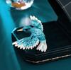 Diamond Butterfly Brooch Scarf Sweater Accessories