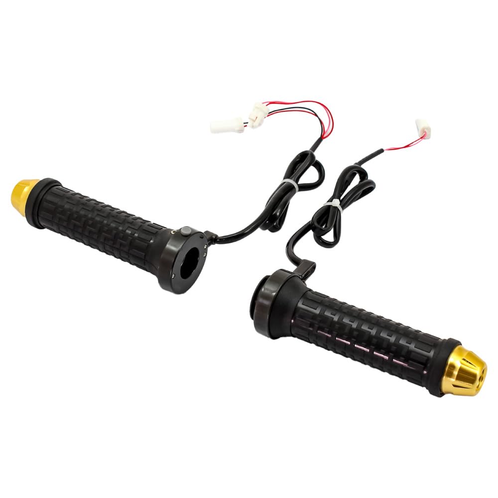 Heated Grips for Cold Temperature 12V Heating Grip Honda Kawasaki Yamaha Suzuki ZRX 22.2mm Handlebars, Non-Through Type, Protection, Control, Grips,
