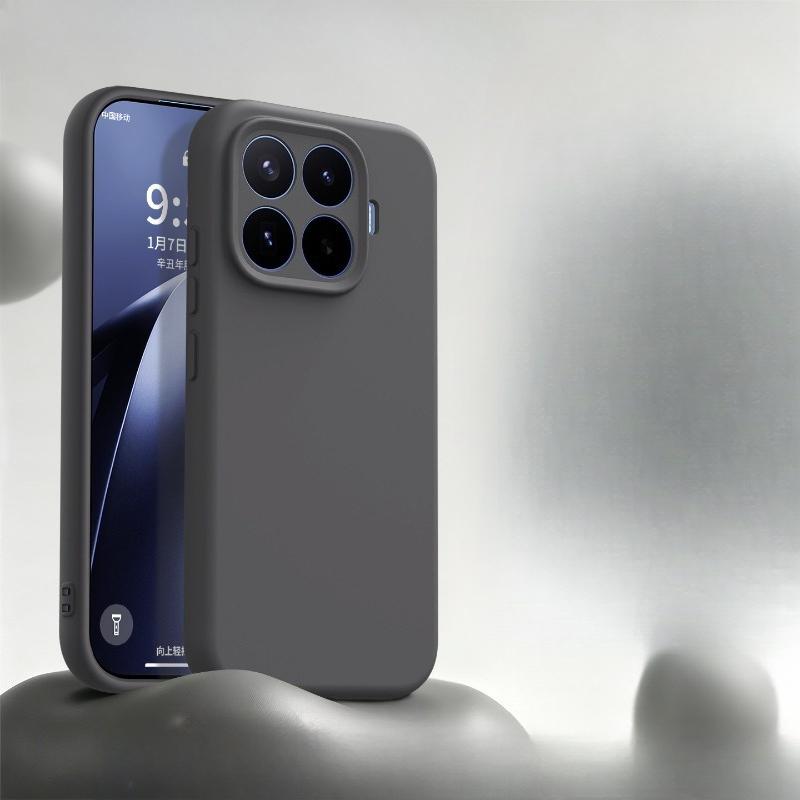 For XIAOMI 17T 17TPro Liquid Silicone Phone Soft Case Solid Colour Matte Lens Protection Cover For Xiaomi MI17T Pro Bumper Shell