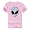 Alien Head TShirt Colorful AlienUfo Rave Tee Y2k Top I Want To Believe Graphic Outfits Funny Believers In Life On Mars Clothes