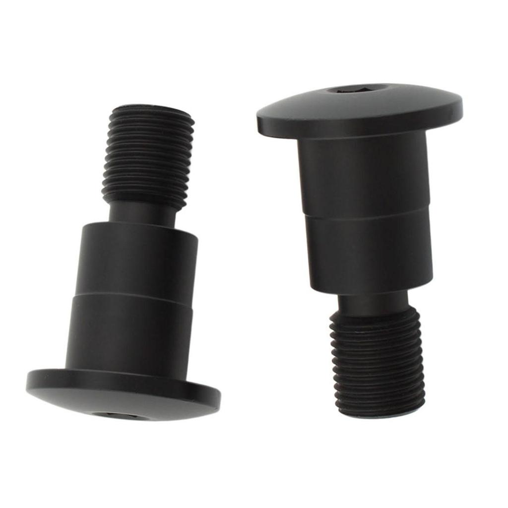 2 Stück Motorrad Spiegellochstopfen Adapter M16 Gewinde für Yamaha MT-09