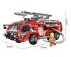 Star Fort Aerial Ladder Fire Truck XB03031: Educational Building Block Toy for Kids
