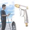 Premium Silver Plated Aluminum Alloy Water Gun For Car Washing And Gardening Needs