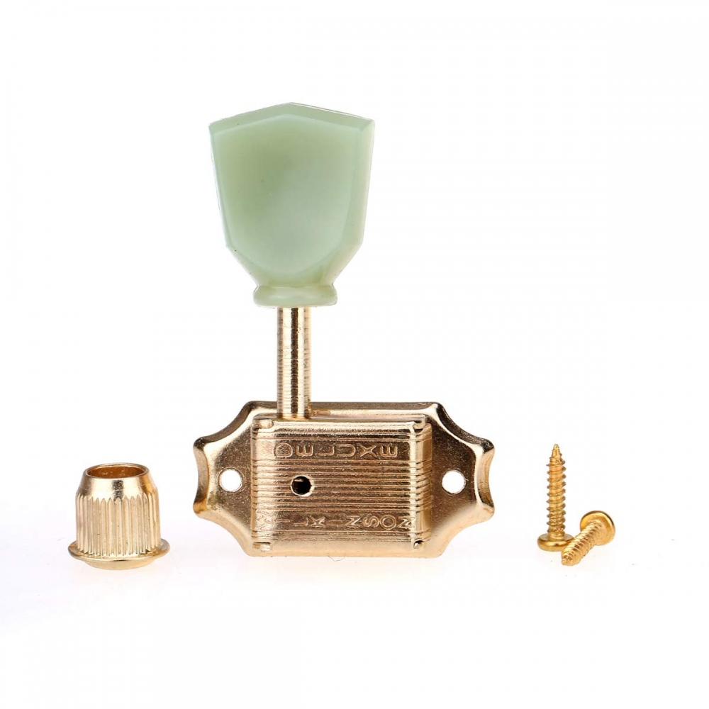 Wilkinson 3 To 3 Deluxe Vintage Keystone Style Gibson Epiphone Les Paul Guitar Peg Set Gold